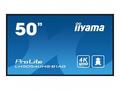 50" iiyama LH5054UHS-B1AG: VA, 4K UHD, Android, 24