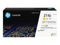 HP 214Z Ylw Original LaserJet Toner Crtg (26,000 p