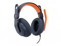 Logitech Zone Learn Over-Ear Wired Headset for Lea