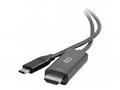 C2G - Kabel adaptéru - USB-C s piny (male) do HDMI