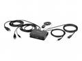 StarTech.com 2-Port Hybrid USB-C HDMI Cable KVM Sw