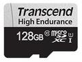 TRANSCEND MicroSDXC karta 128GB 350V, High Enduran