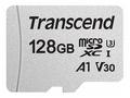 Transcend 300S - Paměťová karta flash - 128 GB - A