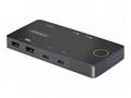 StarTech.com 2-Port USB-C KVM Switch, Single-4K 60