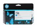 HP 738 - 130 ml - azurová - originální - DesignJet
