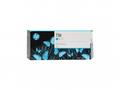 HP Ink Cartridge 738, Cyan, 300 ml
