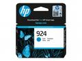 HP 924 - Azurová - originální - Officejet - inkous