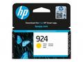 HP Ink Cartridge 924, Yellow, 400 stran
