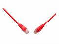 SOLARIX patch kabel CAT6 UTP PVC 0,5m červený