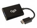 C2G HDMI to VGA + Audio Adapter - HDMI to VGA + Au