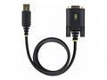 StarTech.com 3ft (1m) USB to Serial Adapter Cable,