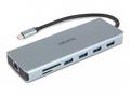 DICOTA - Dokovací stanice - USB-C - DP, HDMI - 1Gb