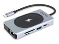 DICOTA - Dokovací stanice - USB-C - HDMI, VGA