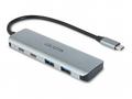 DICOTA - Rozbočovač - 10 Gbps, USB C 4-v-1, vysoko
