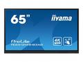 65" iiyama TE6512MIS-B3AG:IPS, 4K, 40P, USB-C