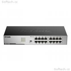 D-Link DGS 1016D - Přepínač - 16 x 10, 100, 1000 -
