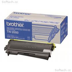 Brother TN2000 - Černá - originální - kazeta s bar
