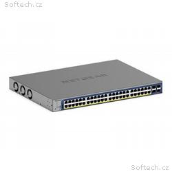 NETGEAR Smart GS752TXP - V3 - přepínač - L3 Lite -