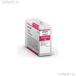Epson T8503 - 80 ml - živá fialová - originální - 