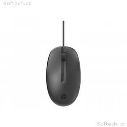 HP 125 - Myš - kabelové - USB - černá - promo