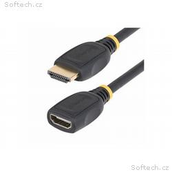 StarTech.com 18in HDMI 2.0 Extension Cable, 4K 60H