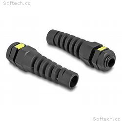 Delock - Tesnící spojka kabelu - M12, ventilace, o