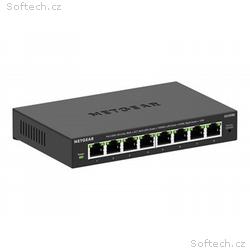 NETGEAR 300 Series SOHO Plus GS308E - Přepínač - L
