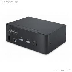 StarTech.com 2-Port Dual-Monitor DisplayPort KVM S