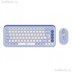 Logitech POP Icon Combo - Klávesnice a sada myši -