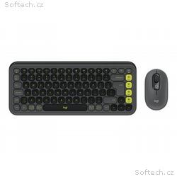 Logitech POP Icon Combo - Klávesnice a sada myši -