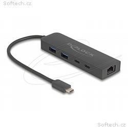Delock - Rozbocovac - 1 x USB-C 3.2 Gen 2 + 1 x 10