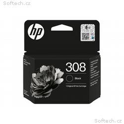 HP 308 - Černá - originální - pouzdro - inkoustová
