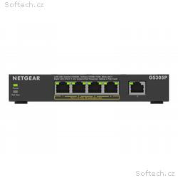 NETGEAR 300 Series GS305P - Version 3 - přepínač -