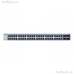 NETGEAR GS748T - V6 - přepínač - L3 Lite - intelig