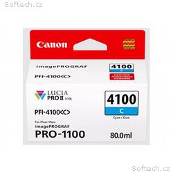 Canon PFI-4100 C - 80 ml - azurová - originální - 