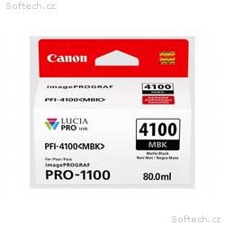 Canon PFI-4100 MBK - 80 ml - matná čerň - originál