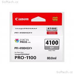Canon PFI-4100 GY - 80 ml - šedá - originální - zá