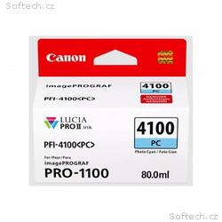 Canon PFI-4100 PC - 80 ml - foto azurová - originá