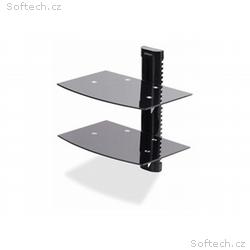 StarTech.com Dual Floating Wall-Mounted AV Shelves