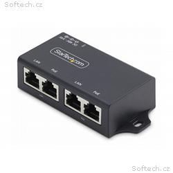 StarTech.com 2-Port Gigabit PoE+ Injector, PoE, Po
