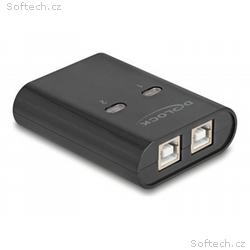 Delock - USB periferní sharing switch - 2 x USB 2.