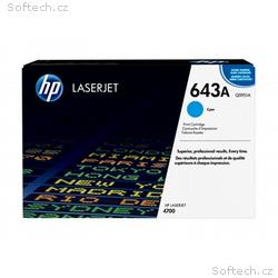 HP 643A - Azurová - originální - LaserJet - kazeta