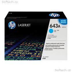 HP 643A - Azurová - originální - LaserJet - kazeta