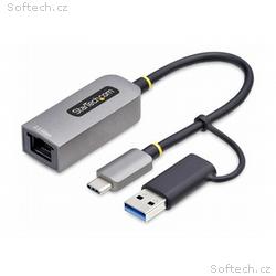 StarTech.com 2.5GbE USB-C to Ethernet Adapter with