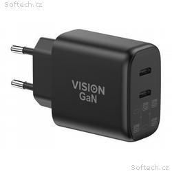Vision - Sítový adaptér - 65 Watt - 3.25 A - 2 výs