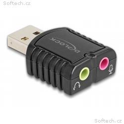 Delock - Zvuková karta - 24 bitu - 96 kHz - mono, 