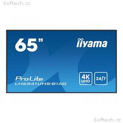 65" iiyama LH6541UHS-B1AG:VA, 4K UHD, 24, 7