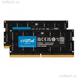 Crucial - DDR5 - sada - 128 GB: 2 x 64 GB - SO-DIM