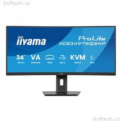iiyama ProLite XCB3497WQSNP-B1 - LED monitor - zak