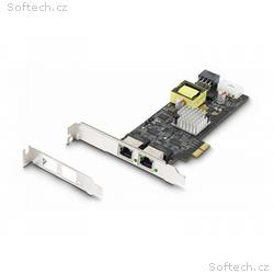 StarTech.com 2-Port 2.5Gbps PoE Network Card, Inte